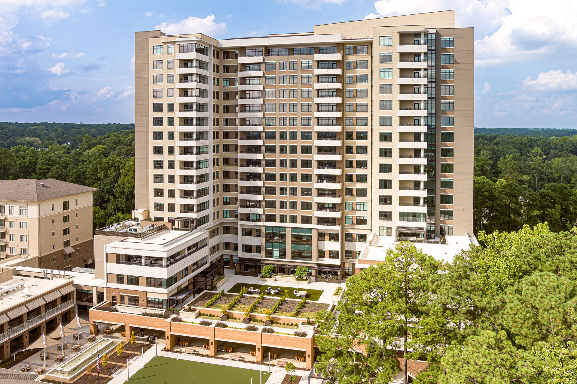 Rolling Green Village Greenville South Carolina THW Design Senior Living Architecture Design